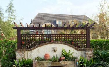 别墅花园实景案例